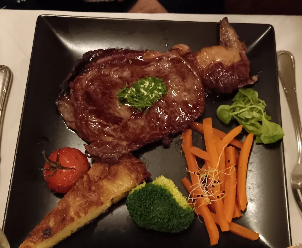 Entrecôte de Charolais Et Ses Légumes